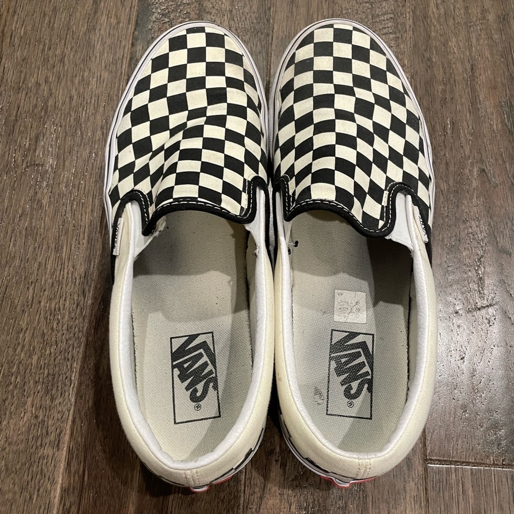 Checkered Vans